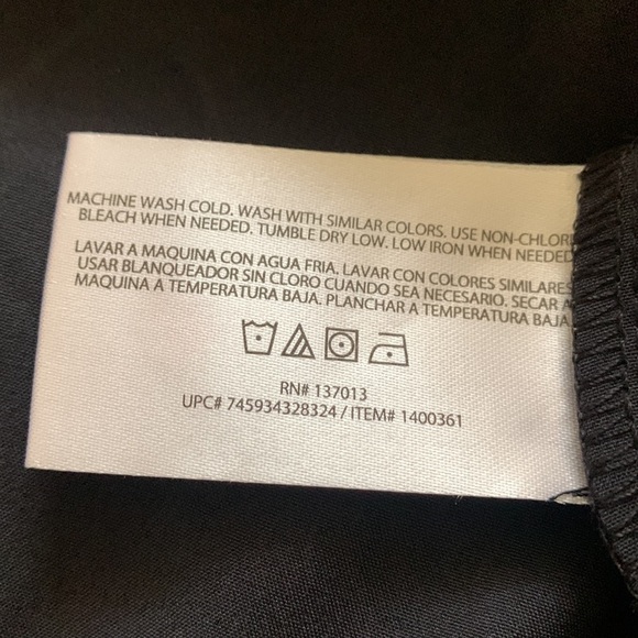 Orvis Athleisure Activewear Black Print Skort With 4 Pockets Excellent Condition - Picture 10 of 15